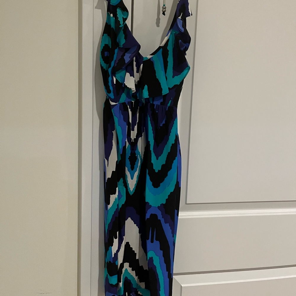 Alice & Trixie silk short halter dress